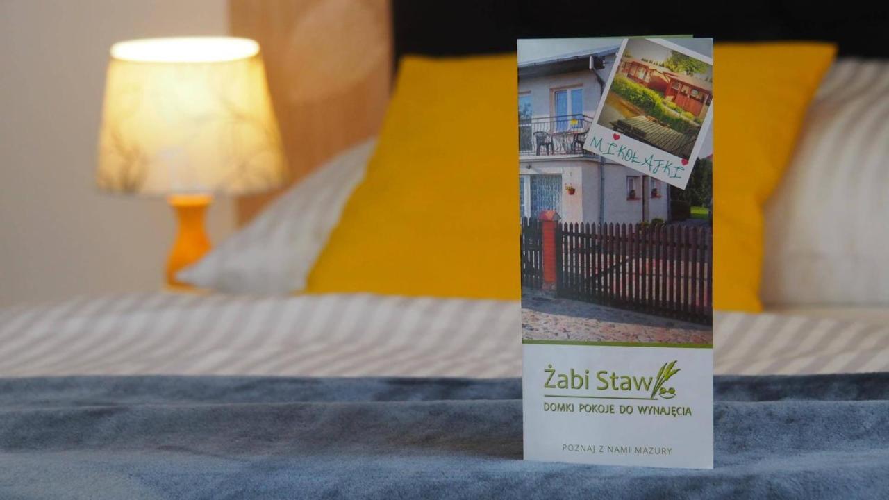 Pokoje Zabi Staw Mikołajki Eksteriør billede